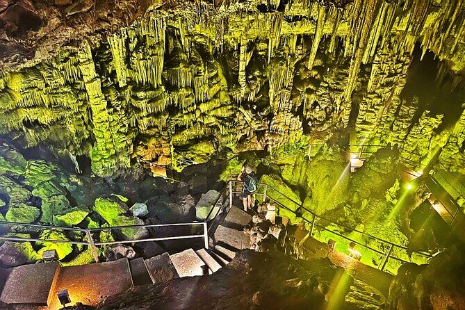Private Jeep Tour - Zeus Cave - Cretan villages - Stop 5: Psychro on the Plateau—Coffee Time and the Zeus Cave Option