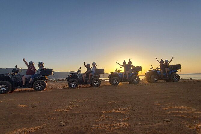 Quad Safari Off-Road Evening Tour - The coastal village streets run and the Minoan palace area finish