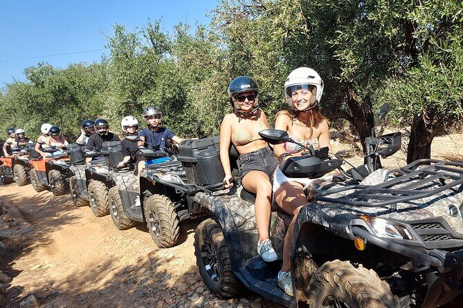 Quad Safari Off-Road Tour - Malia prep time: helmets on, rules clear, then go