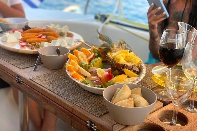 Rethymno: Sunset Catamaran Trip - Sushi & Open Bar - Fishing, Padding, and the Little Extras That Make It Feel Personal