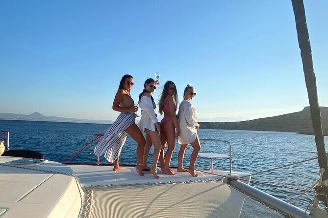 Rethymno: Sunset Catamaran Trip - Sushi & Open Bar - Meeting at DanEri Yachts in Rethymno: Easy Start, No Fuss