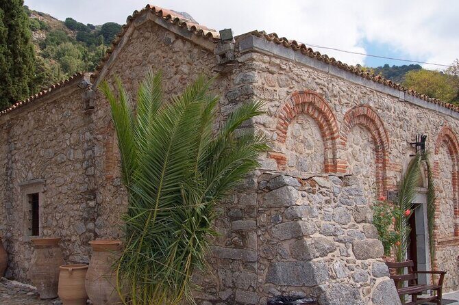 Road-trip to Lasithi, Zeus Cave, Vidiani, Krasi & Olive Mill Farm - Vidiani Monastery: A Peaceful Start With Frescoes and Mountain Views