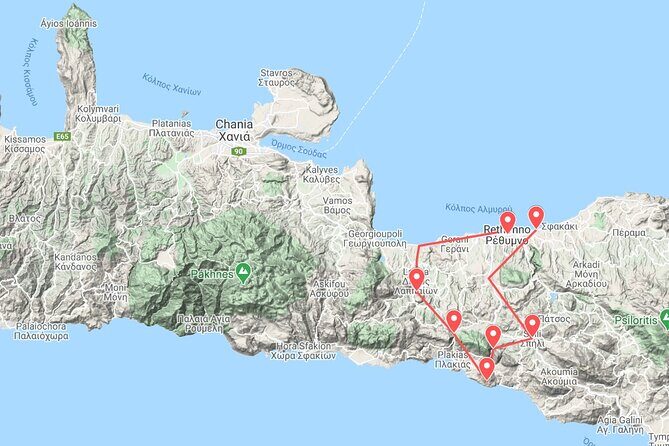 Secrets of West Crete & Rethymno Town Private Tour from Heraklion - Stop 5: Ancient Lappa roots and the Argiroupoli area (30 minutes)