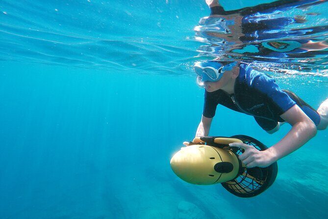Snorkeling Tour with Sea Scooter in Heraklion - Where you meet and how the start feels (Agia Pelagia, 9:00 am)
