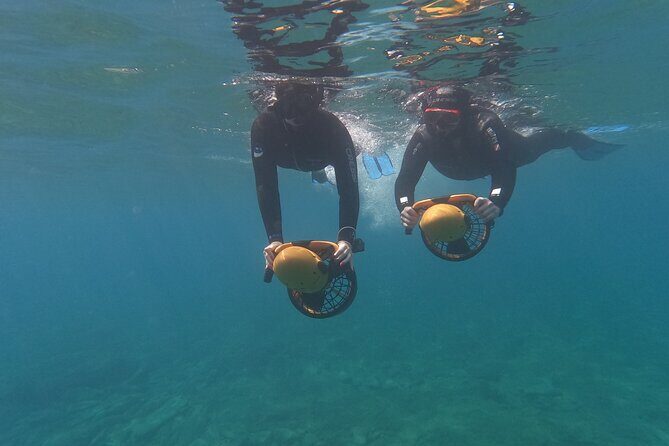 Snorkeling Tour with Sea Scooter in Heraklion - 45 minutes in the water at Mononaftis Bay: what to expect