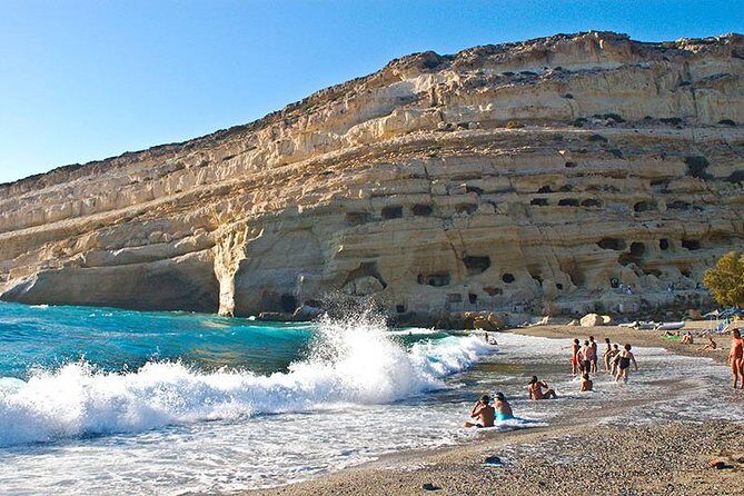 South Crete: Matala Beach & Ancient Gortyn - Key Highlights