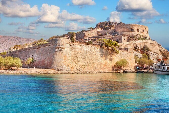 Spinalonga & Agios Nikolaos from Heraklion region - Kolokytha Bay swim stop: when clear water beats dry land