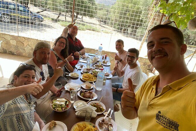Trypiti beach and gorge Jeep Safari - Canyon St. Sava and the Trypiti Gorge descent: the main event
