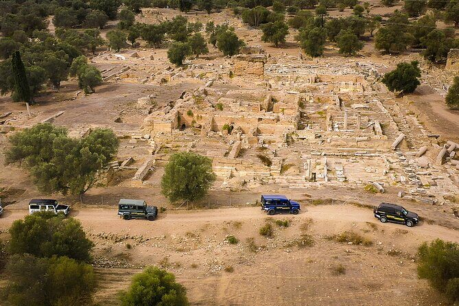 Trypiti beach and gorge Jeep Safari - Stop 1: Lake of Zaros (Votomos) and the first reset